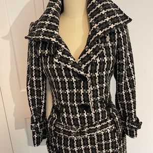 Rampage -  Black, Grey & White Coat- Juniors -Size Small